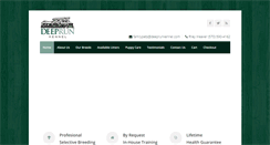Desktop Screenshot of deeprunkennel.com